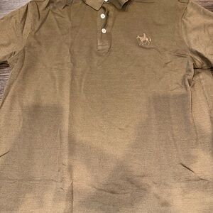 Ralph Lauren Purple Label Olive Polo Shirt